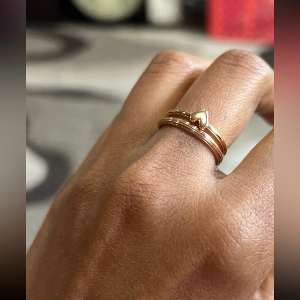 Pandora ME Ring 14k rose gold plating size 9 authentic verified at store
